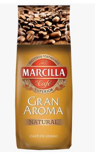 Marcilla Café Natural En Grano 1 kg por 5.99€