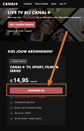 Feyenoord - Ajax gratis kijken via Canal + ( tijdens proefweek )