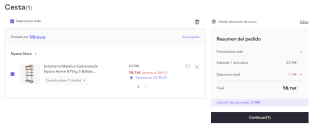 Estantería Metálica Galvanizada Nyana de 180x90x40cm por 16,16€