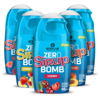5x65ml Zero Sirup bomb - Mixed Box voor €9,99 bij Bodylab