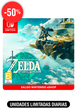 The Legend of Zelda: Tears of the Kingdom por $800 en Claners