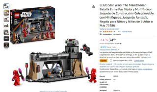 LEGO 75386 Star Wars: The Mandalorian Batalla Entre Paz Vizsla y Moff Gideon por 26,66€