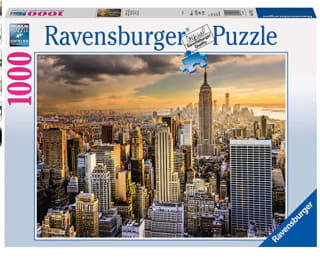 Puzle de 1000 piezas Majestuosa New York marca Ravensburger por 7,99€