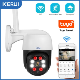 Câmera de segurança da Kerui de visão noturna + Cartão SD de 32GB - R$ 201,31