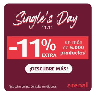 -11% de Descuento en Arenal.