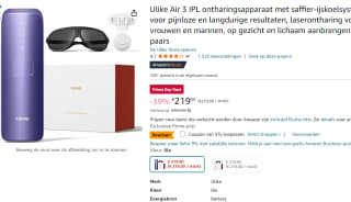 Ulike Air 3 IPL ontharingsapparaat met saffier-ijskoelsysteem voor €208,05 met Amazon Prime