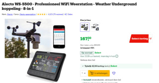 ALECTO Alecto WS-5500 + WS-05 Weerstation voor €167,50 met Bol select