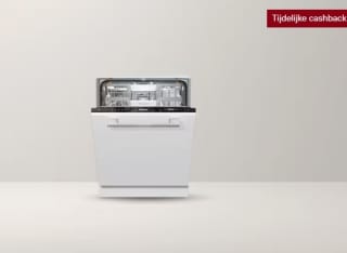 Tot €125 cashback bij aankoop van een geselecteerde Miele vaatwasser