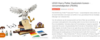 LEGO 76391 Zweinstein™ Iconen - verzamelobjecten voor €229,99 bij Brickingawesome