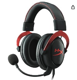 Casque Gaming HyperX Cloud II avec Micro pour PC/PS4/Mac, Rouge à 71,43€