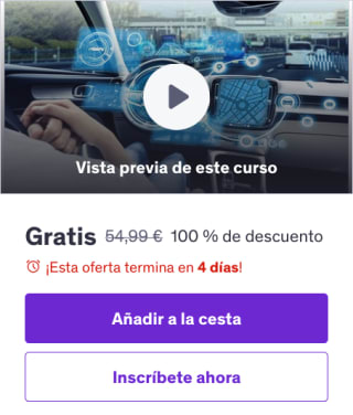 Aprendizaje automático y coches autónomos: Bootcamp con Python Gratis con Udemy