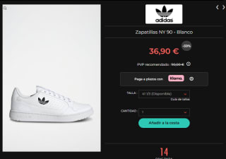 Adidas hasta 75% + 10€ EXTRA en tus compras ofertazas locas