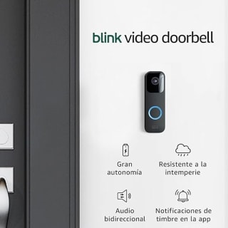 Blink Videotimbre (Video Doorbell) Gran autonomía, audio bidireccional por 32,99€
