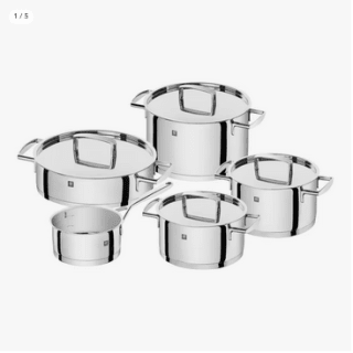 Set Batería de Cocina 5 Piezas Zwilling Passion por 144,95€