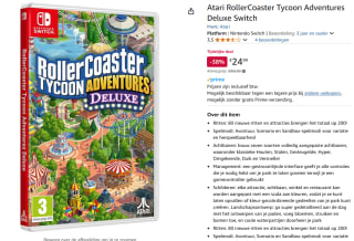 Atari RollerCoaster Tycoon Adventures Deluxe voor €24,99 bij Amazon