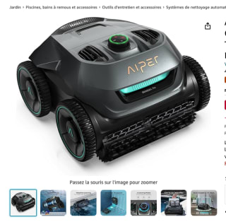 Robot de piscine AIPER Seagull Pro à 611,99 euros avec le code