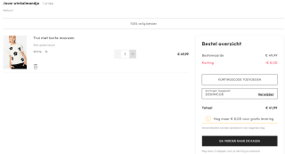 €8 korting bij besteding vanaf €40 bij LolaLiza