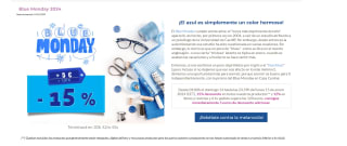 -15% descuento y 12% en libros y revistas y si tu pedido supera los 120€