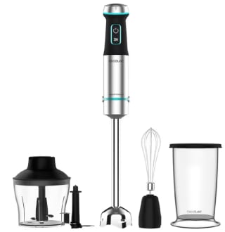 Cecotec Batidora Power TitanBlack 1200 XL Cream&Crush + accesorios por 19,59€