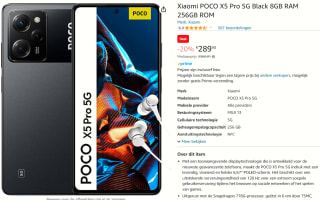 Xiaomi Poco X5 Pro - 256 GB voor €289,90 bij Amazon