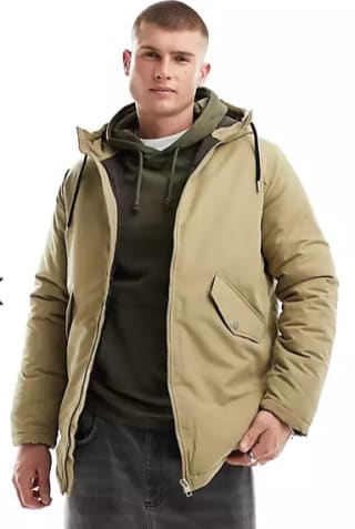 Parka beis de Jack & Jones por 13,50€