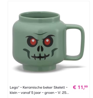Verschillende Lego Mokken vanaf €11.99 bij Veepee