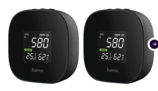 2 Stuks Hama Co2 meter Safe - Luchtkwaliteitsmeters voor €34,95 bij Ibood
