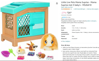 Little Live Pets Mama Suprise voor €54,99 bij Amazon
