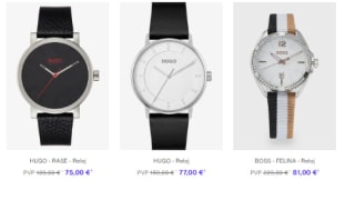 Recopilación de relojes Hugo Boss desde 67,50€