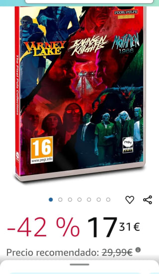 The Pixel Pulps Collection Special Edition Nintendo Switch por 17,31€.