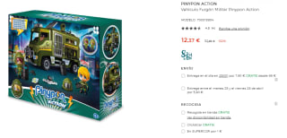 Pinypon Action Vehículo Furgón Militar por 12.37€