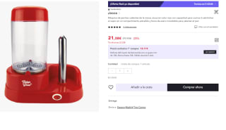 Máquina de Perritos Calientes, Hot Dog Maker/ Potencia 350W/ Barra de acero Inoxidable/ Capacidad 6 salchichas por 13.9€