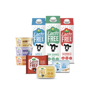 Probeer Arla lactofree melk of yoghurt voor €1 na cashback