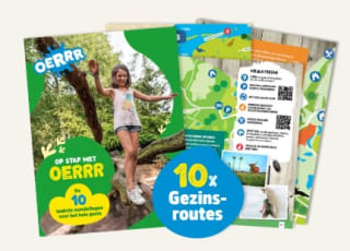 Gratis het routeboekje van OERRR met 10 routes voor het hele gezin