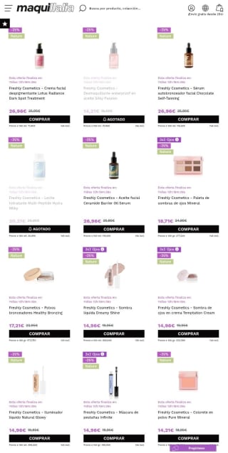 -25% de Descuento + Regalo en Freshly.