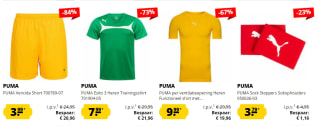 Sport-Korting sale met tot 85% korting op alles van Puma