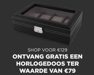 Gratis horlogedoos bij aankoop vanaf €129 bij Trendhim