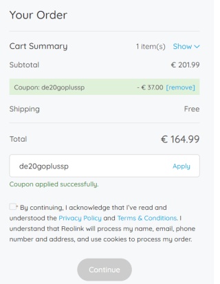 Reolink Go Plus beveiligingscamera met zonnepaneel voor €164,99 bij Reolink