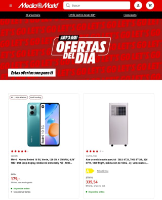 Código 20% Descuento en Outlet y Productos Reacondicionados en Mediamarkt