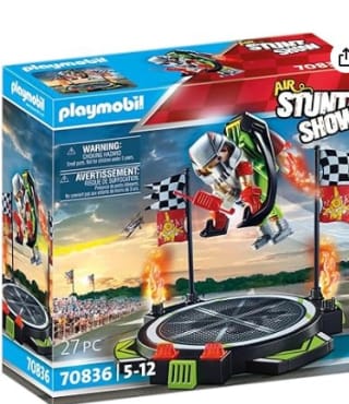 Set Air Stuntshow 70836 Piloto con Mochila propulsora por 7,50€