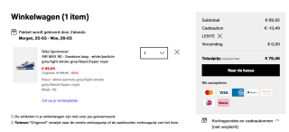 NIKE Air Max 90 heren sneakers in diverse kleuren voor €76,46 dmv code bij Zalando