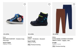 15% extra korting op de sale tot 50% korting bij Zalando