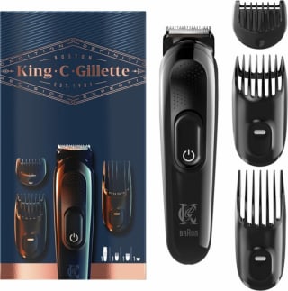 Gillette King C. baardtrimmer + 3 kammen voor €22,95 bij Double F Online