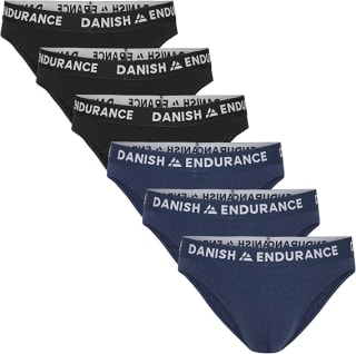 DANISH ENDURANCE Bamboe Viscose heren Slips - 6 pack voor €36,95 bij Amazon