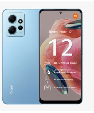 Movil Xiaomi Redmi Note 12 de 4GB+128GB por 124€