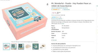 Puzzle Mr. Wonderful "Hoy Pueden Pasar un millón de Cosas Buenas" 500 piezas por 5,06€