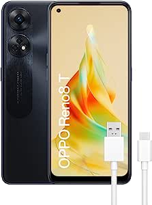 Smartphone marca OPPO Reno8 T 8/128GB Negro Libre + Cable USB 3.1 Type-C por 269€