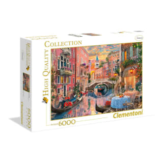 Clementoni Puzzle de 6000 piezas: Atardecer en Venecia, Italia por 9,99€
