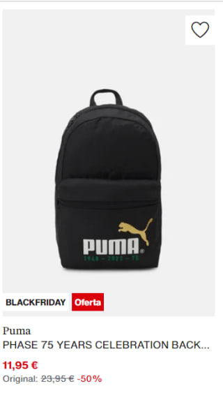 Recopilación marca Puma desde 7,65€ desde zalando