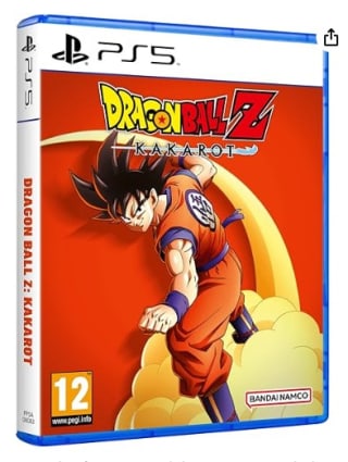 Dragon Ball Z Kakarot PS5 por 12,99€.